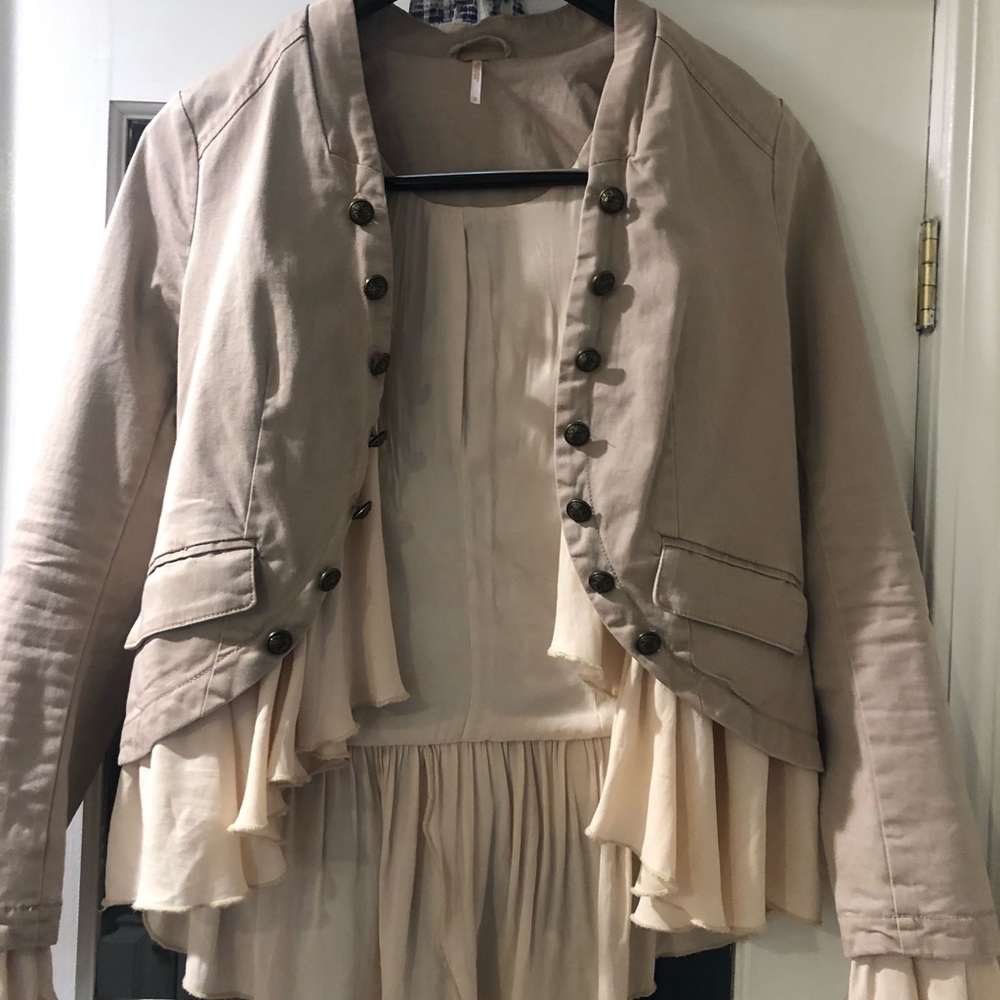 Military style blazer